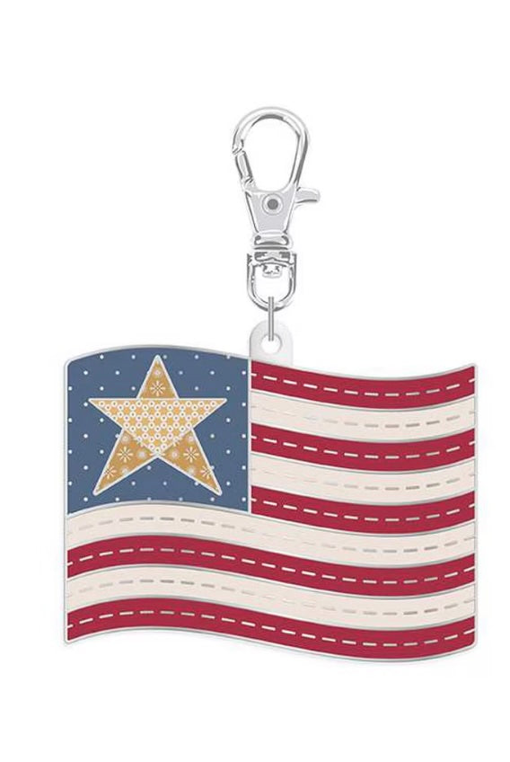 Lori Holt Enamel Happy Charm™ Flag ST-40877