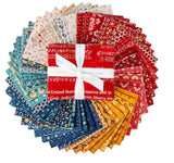 Americana Fat Eighth Bundle by Lori Holt for Riley Blake designs contains all 52 prints