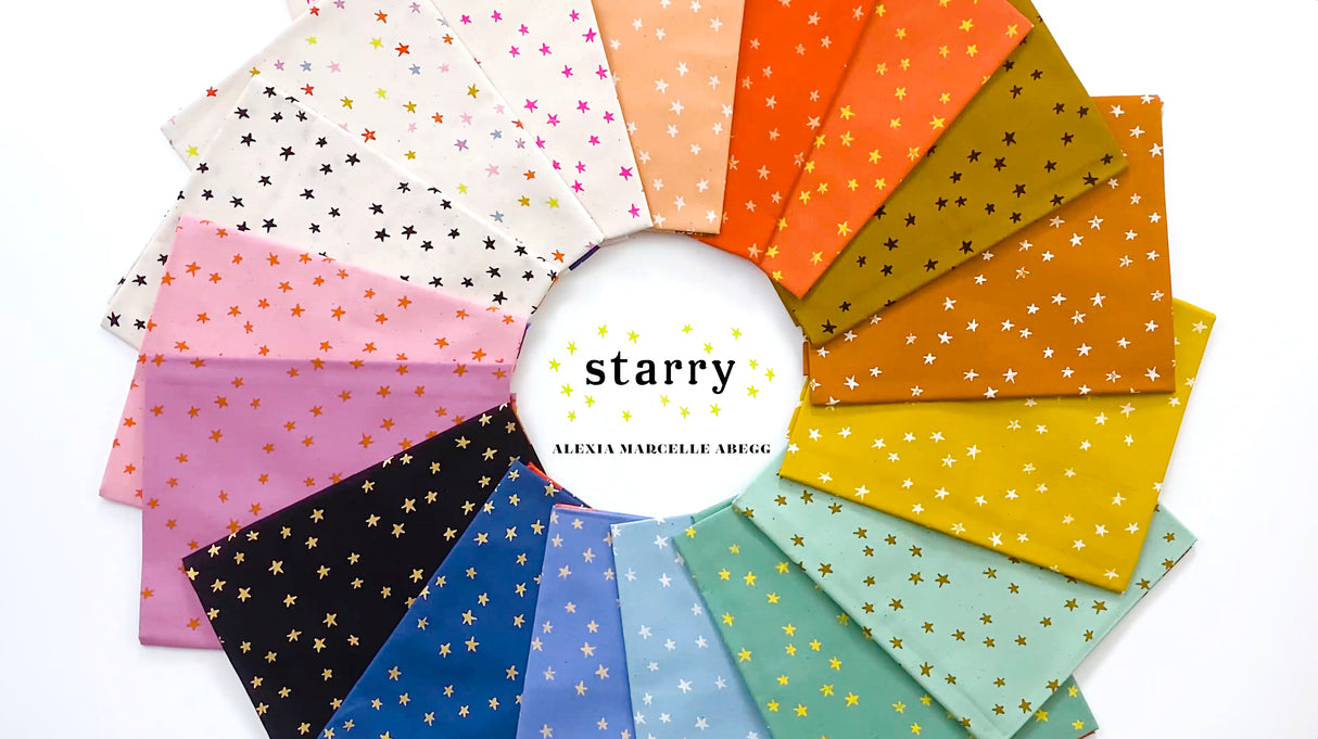 Starry Bluebell Yardage by Alexia Abegg RS4109-60 for Ruby Star Society Sold in 1/2 yard increments