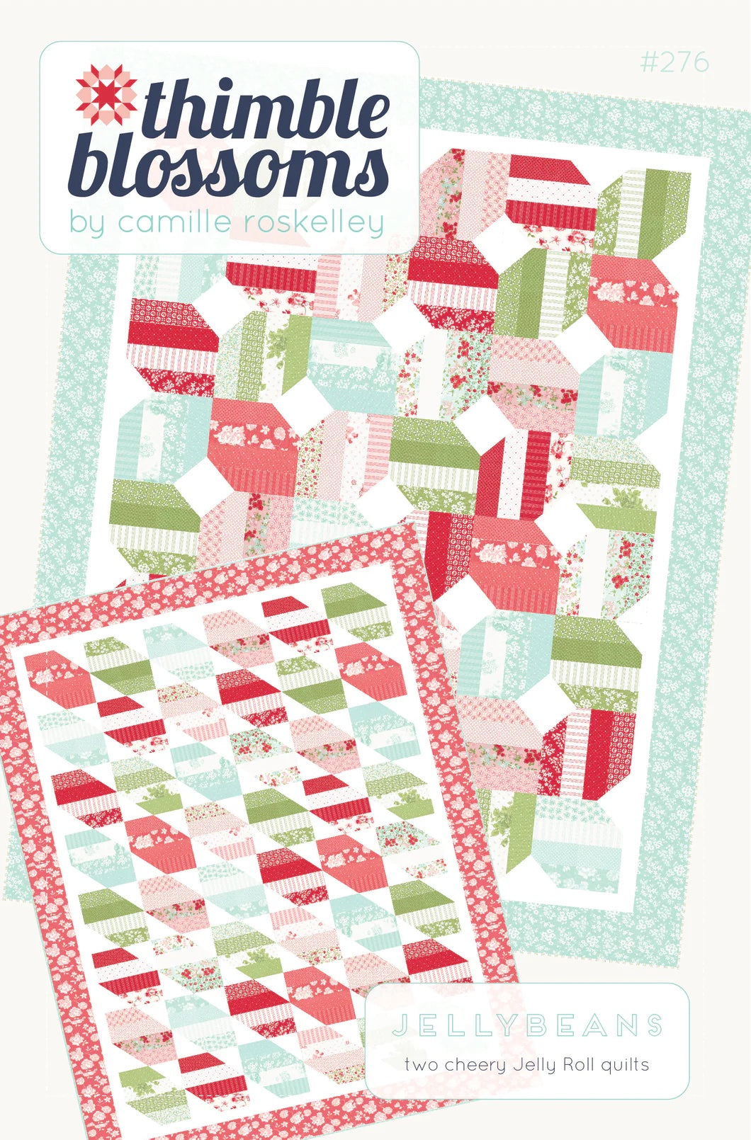 Jelly Beans Pattern TBL276 by Thimble Bloosoms 60" x 71"