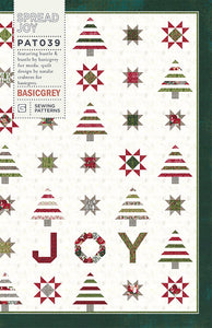 Spread Joy Quilt Printed Pattern Only By Basicgrey  -  Pat039