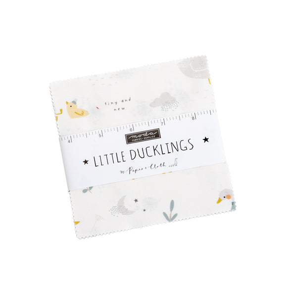 Little Ducklings Charm Pack by Paper And Cloth for Moda