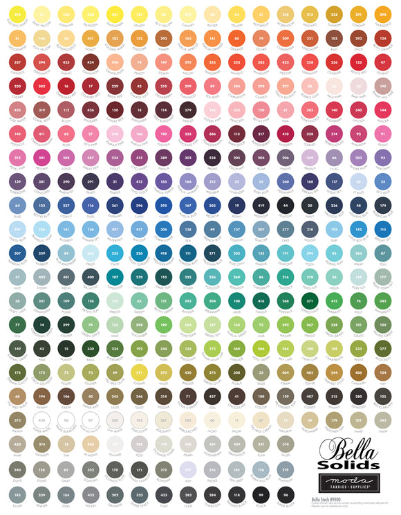 My Favorite Color is Moda Bella Solids Yardage