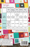 Tango Quilt Pattern , Paper Pattern  in Five Sizes By Cluck Cluck Sew