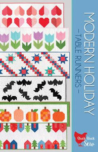 Modern Holiday Table Runners Pattern by Cluck Cluck Sew