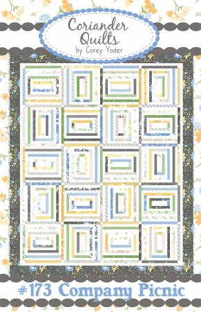 Company Picnic Pattern by Coriander Quilts