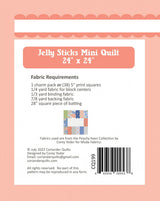 Jelly Sticks Mini Quilt Pattern by Coriander Quilts CQ199