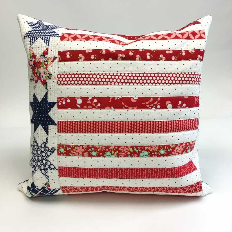 Stripes & Stars Pillow Kit VINTAGE B&C