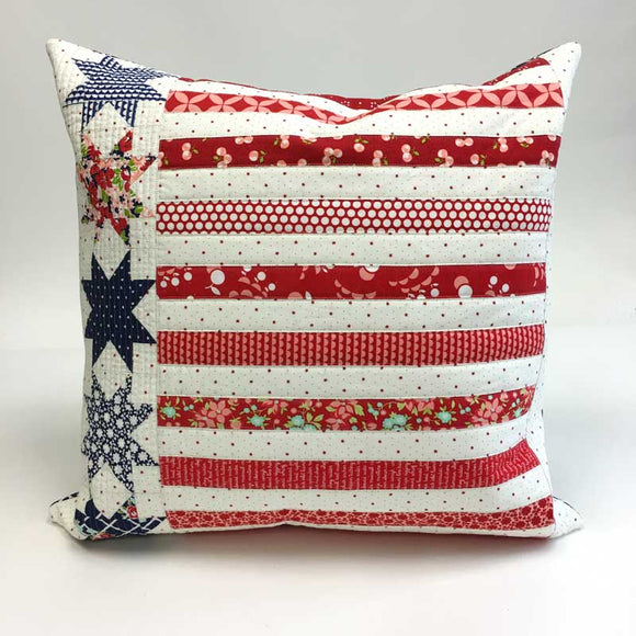 Stripes & Stars Pillow Kit VINTAGE B&C