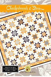 Checkerboards And Stars Pattern by Fig Tree & Co