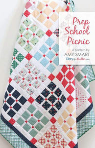 Prep School Quilt Printed Pattern Only Amy Smart - Diary of a Quilter DQ-1904