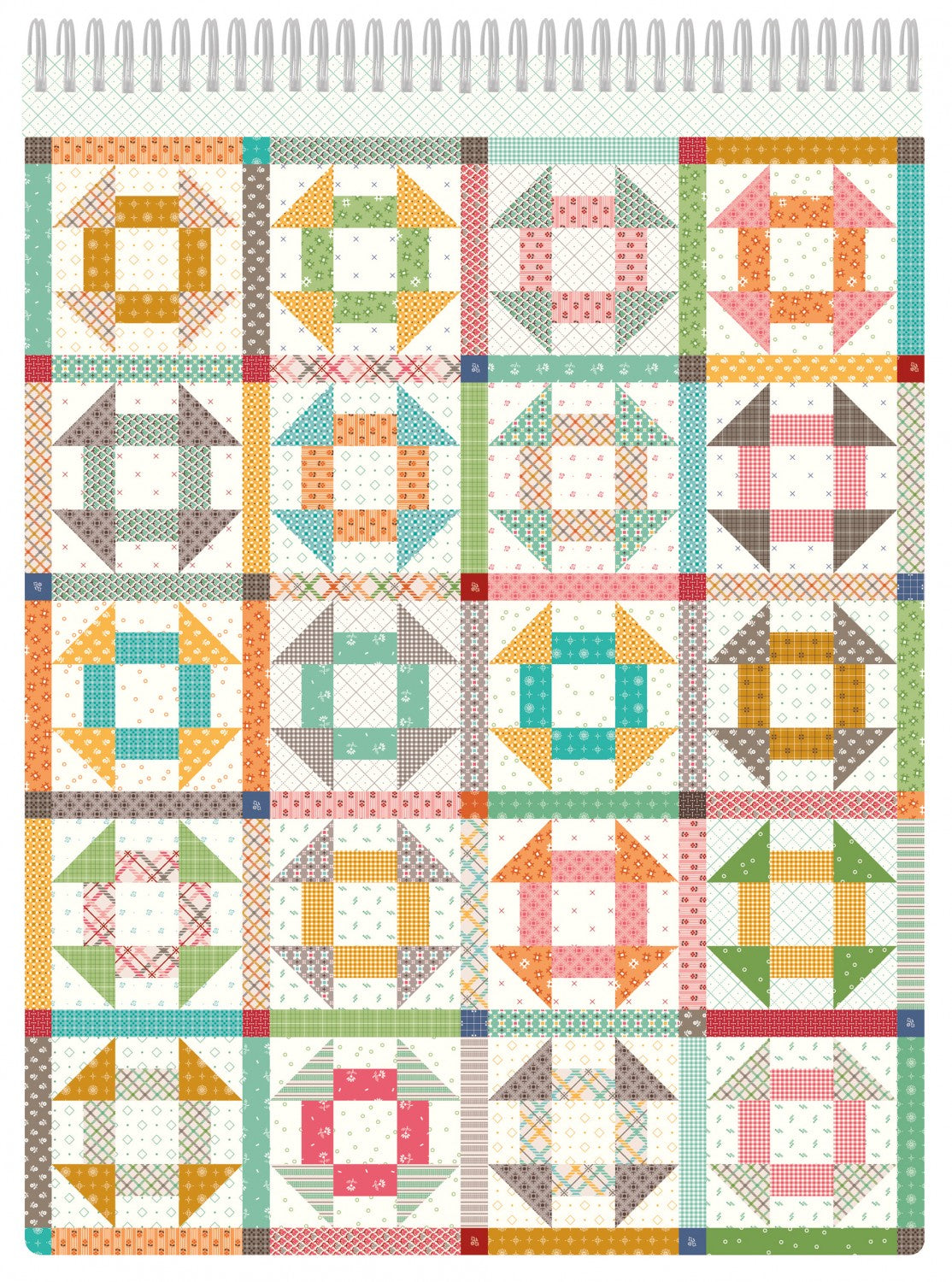 Prim Churn Dash Notebook Top Bound lori Holt