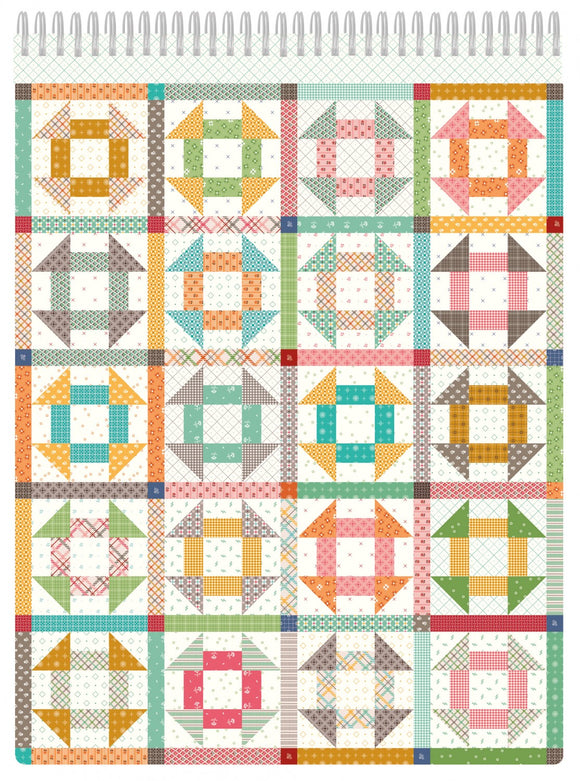 Prim Churn Dash Notebook Top Bound lori Holt