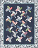 Charming Blossoms Quilt Kit abloom