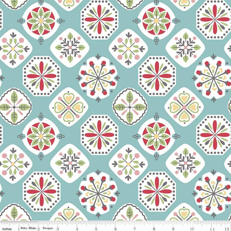 Stitch Wide Back Cottage 108" Yardage by Lori Holt for Riley Blake Designs WB10940-Cottage sold in 1 yard increments