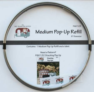 Medium Pop-Up Refill ONLY 8in - does not include pattern, instructions are sold separately FQG123
