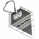 Mini Hex N More Keychain Ruler by Jay Bird Quilts JBQ203