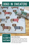 Dogs in Sweaters Quilt PATTERN by Elizabeth Hartman EH034