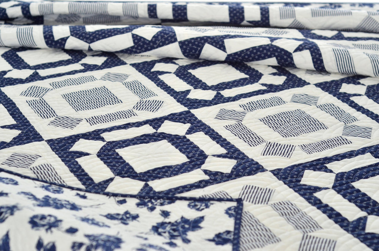 Head over Heels pattern TBL223 69” x 81” quilt Printed Pattern Only