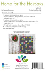 Home For The Holidays Quilt Pattern VC1253 By V and Co. Paper Patter ONLY