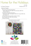 Home For The Holidays Quilt Pattern VC1253 By V and Co. Paper Patter ONLY