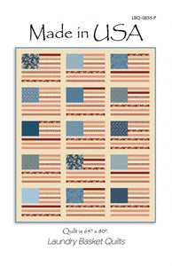 Laundry Basket Quilts Pattern Made in USA LBQ-0655-P