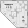 Creative Grids Pineapple Trim Tool for 6, 8 or 10in Finished Blocks # CGRJAW3 ***ships for free***