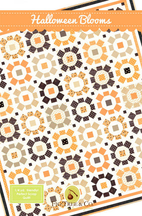 Halloween Blooms Pattern Only FTQ100H