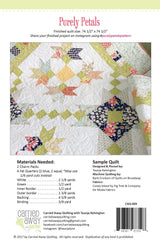 Purley Petals Quilt Pattern by  Carried Away Quilting CAQ-009