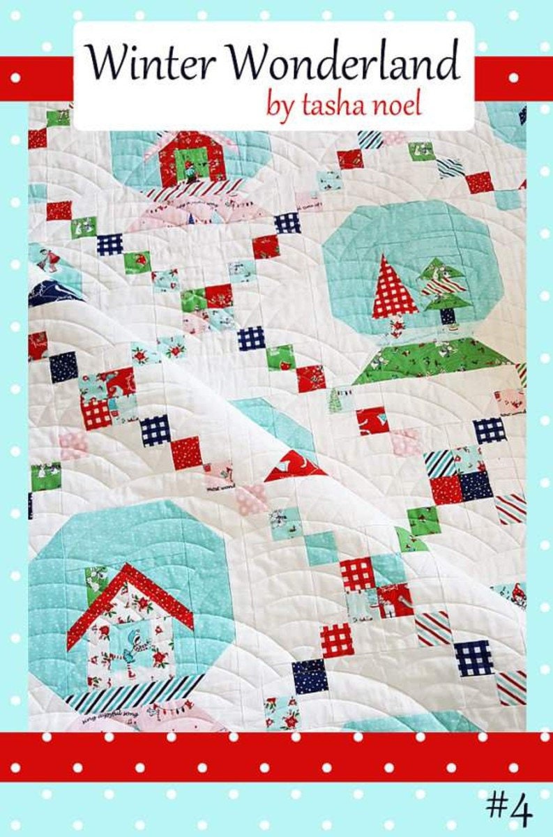 WINTERWONDERLAND SKU -  P117 -- PRINTED Quilt Pattern
