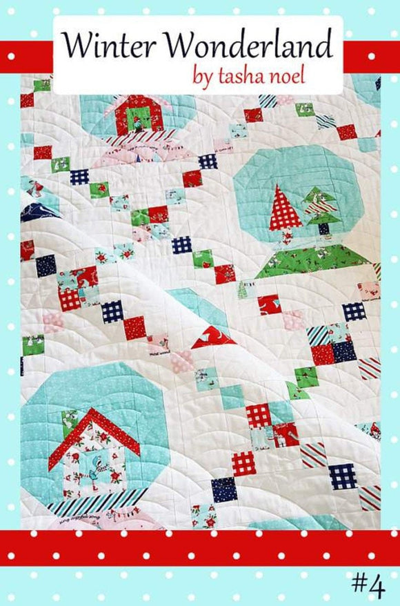 WINTERWONDERLAND SKU -  P117 -- PRINTED Quilt Pattern