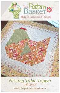 Nesting Table Topper Pattern TPB1807 By Margot Languedoc Designs for The Pattern Basket PATTERN ONLY