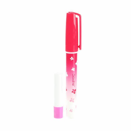 Sewline Blue Fabric Water Soluble Glue Pen with one refill - FAB50012 Sewline