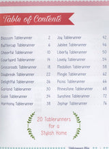 Tablerunner Bliss - Softcover ISE918