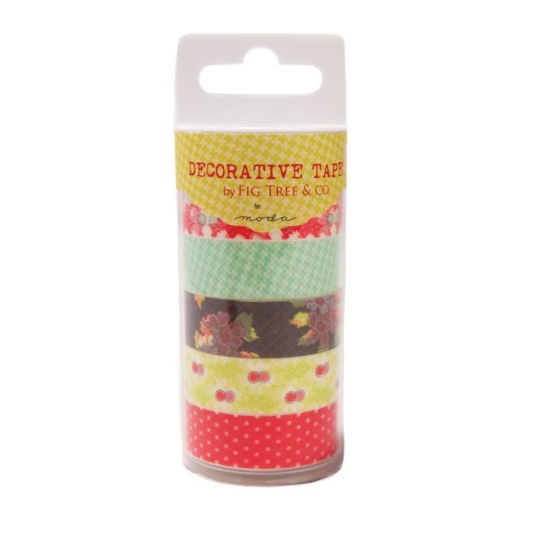 Farmhouse II Washi Tape by Fig Tree Quilts 1001-19 - Set of 5