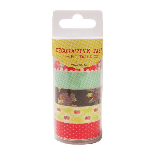 Farmhouse II Washi Tape by Fig Tree Quilts 1001-19 - Set of 5
