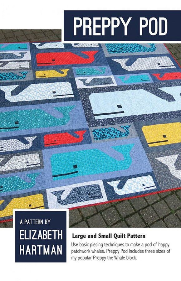 Preppy Pod Pattern by Elizabeth Hartman EH024