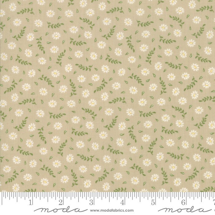 Harper's Garden Taupe Blooms Yardage SKU# 37574-14