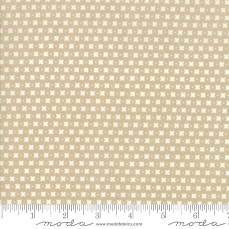 Harper's Garden Taupe Criss Cross Yardage SKU# 37576-15