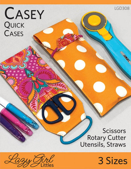 Casey Quick Cases sewing pattern From Lazy Girl Designs LGD 308