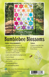 Bumblebee Blossoms TQL10017 - PAPER PATTERN-only By Krista Moser