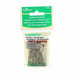Clover Quilting Fine Pin Size 30 - 1 7/8in 100ct 2509CV