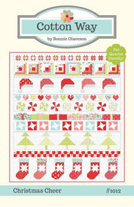 Christmas Cheer Paper Pattern by Bonnie Olaveson of Cotton Way  CW1012