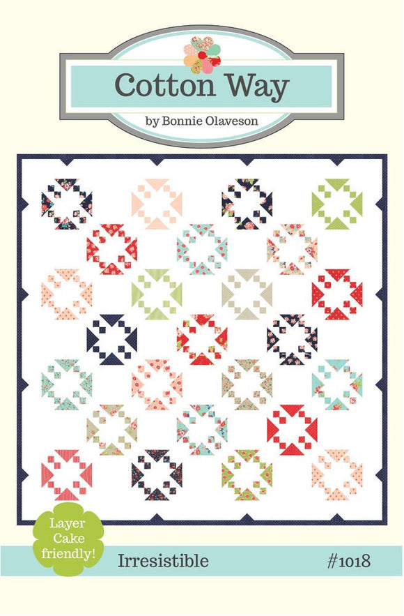 Irresistible Paper Pattern by Bonnie Olaveson of Cotton Way  CW1018