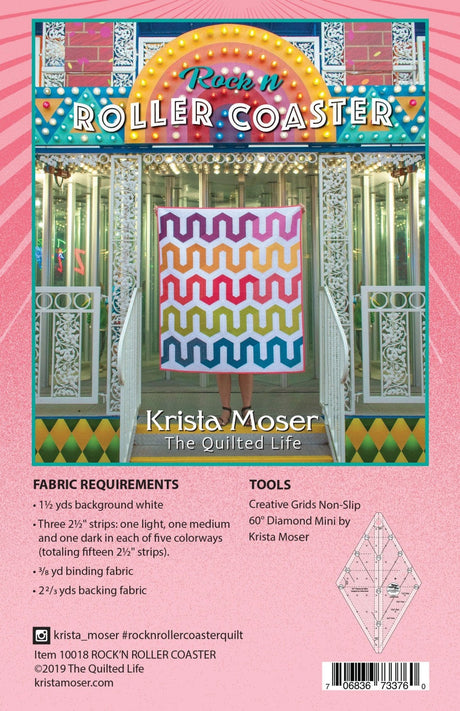Rock N Roller Coaster  TQL10018 - PAPER PATTERN-only By Krista Moser