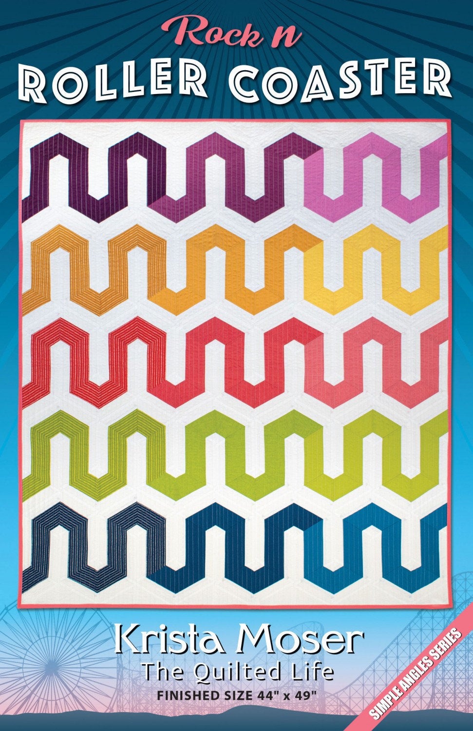 Rock N Roller Coaster  TQL10018 - PAPER PATTERN-only By Krista Moser