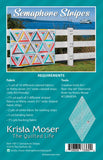 Semaphore Stripes  TQL10011- PAPER PATTERN-only By Krista Moser