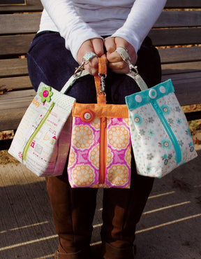Suzy's Sack TAT238 From This and That by Sherri Falls sewing pattern Little Scraps