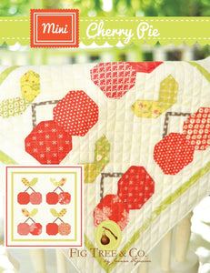 Mini Cherry Pie pattern only FTQ991 by Fig Tree & Co. Bin MP
