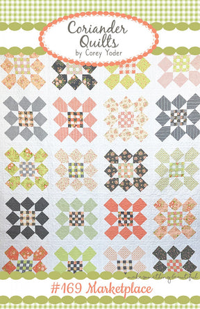 Marketplace Quilt Pattern by Coriander Quilts CQ169